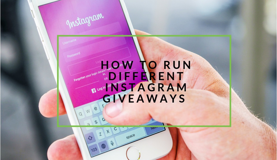 How to run instagram giveaways