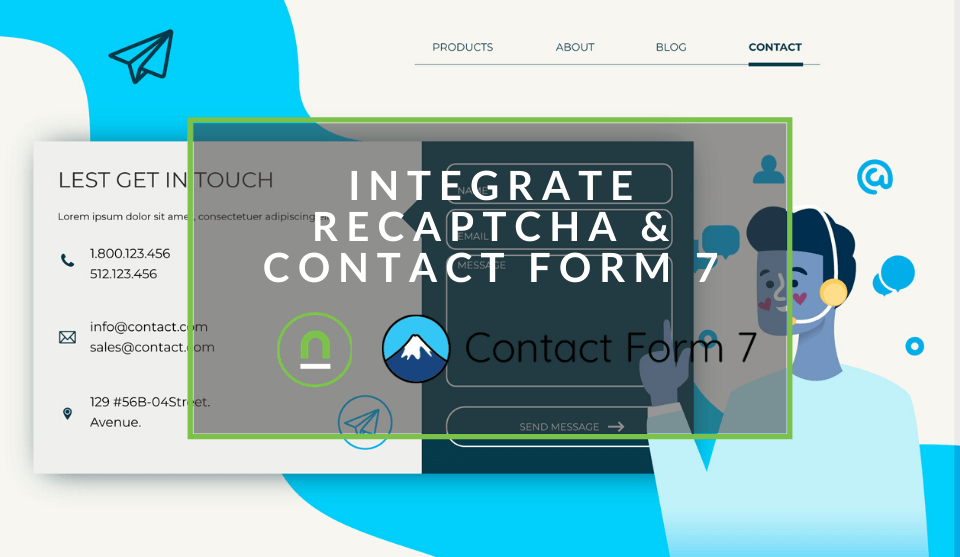 integrate contact form 7 and google reCAPTCHA