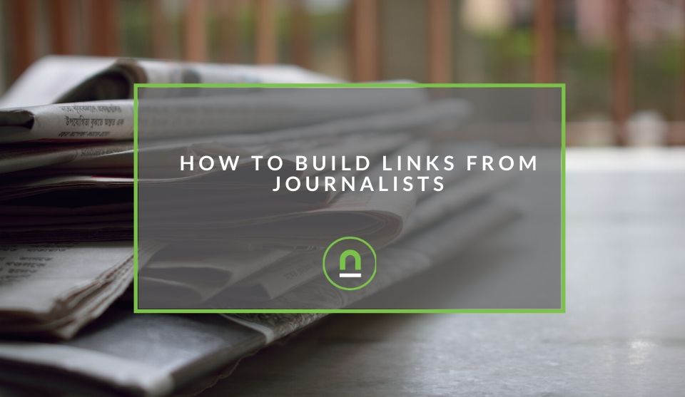 Secure backlinks from journalists