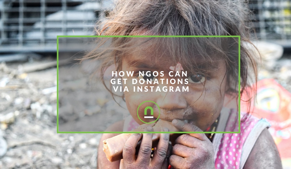 Donations for NGOs via Instagram