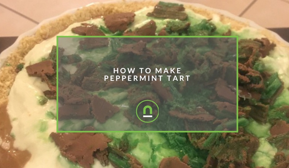 Recipe for Peppermint fridge tart