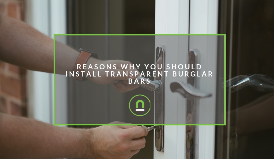 Why install transparent burglar bars