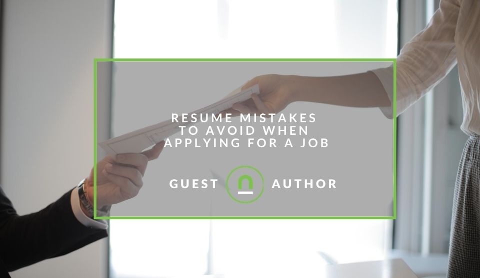 Correct mistakes in your resume