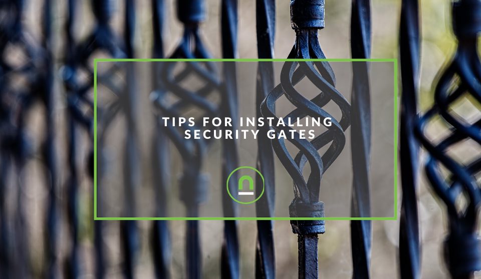 Installing security gate tips