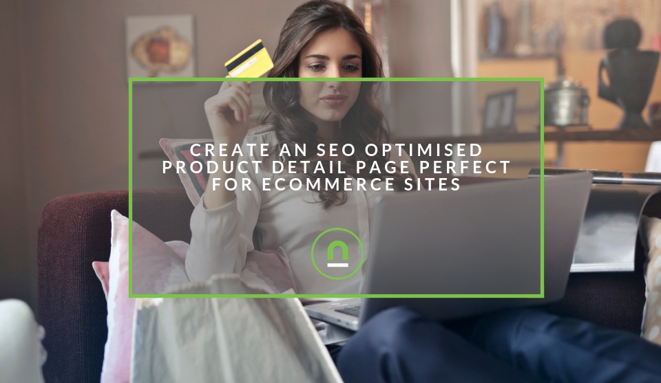 SEO optimised eCommerce Product page