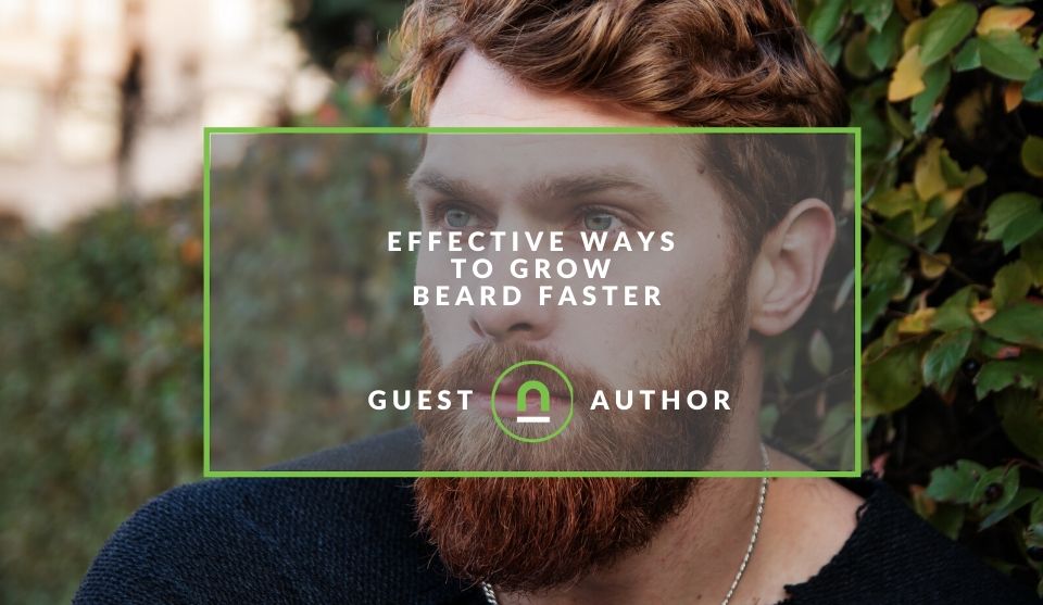 Grow beard faster