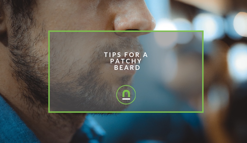 Grooming tips for a patchy beard 