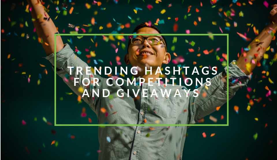 Trending hashtags for competitions