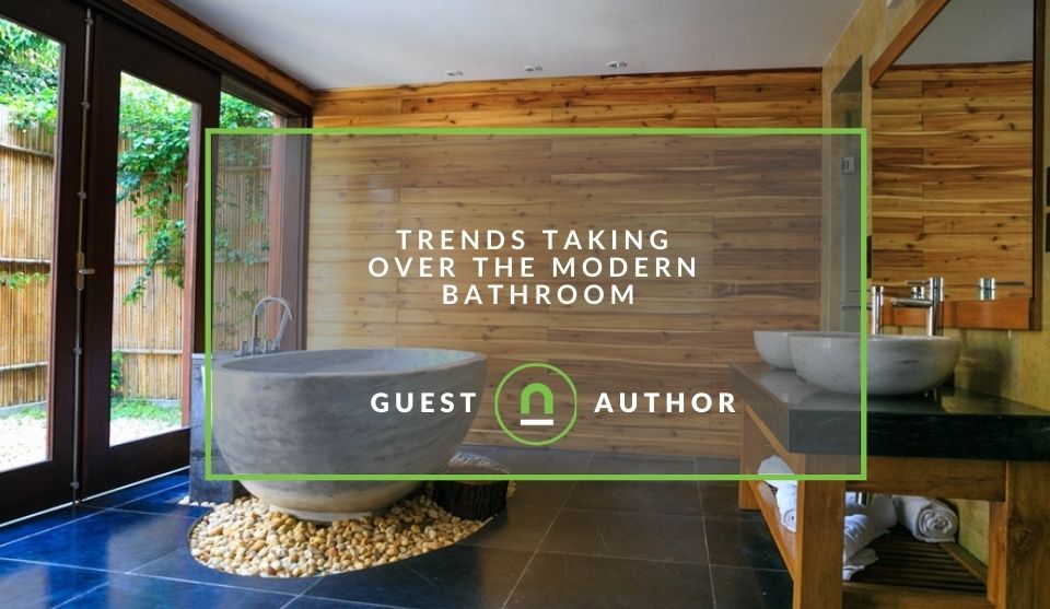 Modern bathroom trends