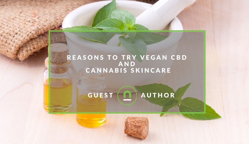 Vegan CBD skincare benefits