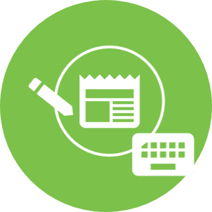 nichemarket content marketing icon