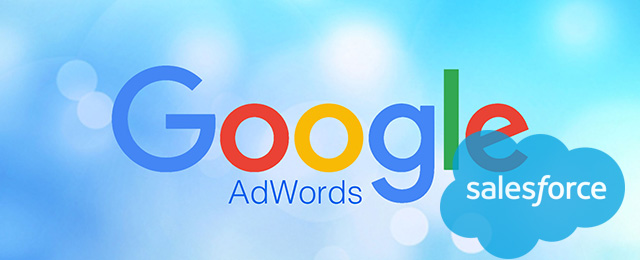 google adwords and salesforce logo