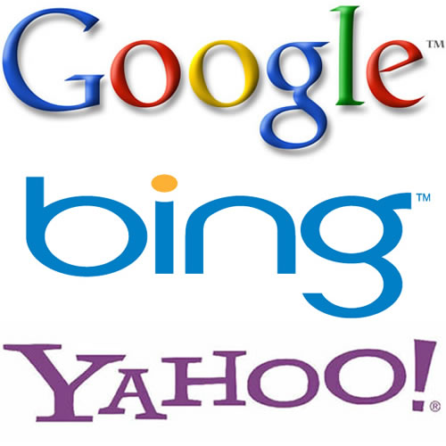 google, bing and yahoo