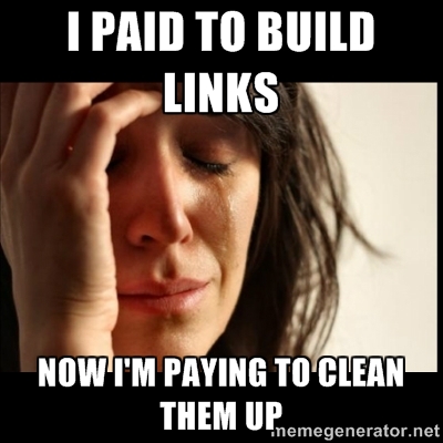 Paid links need to be cleaned up