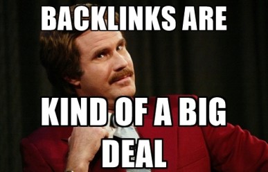 Ron Says Link building is a big deal