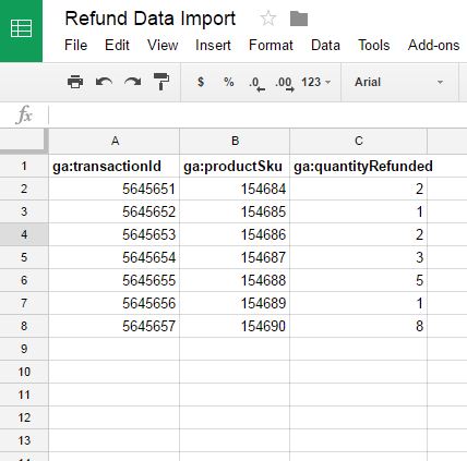 GA refunds spread sheet