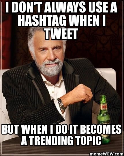 strategic hashtag use