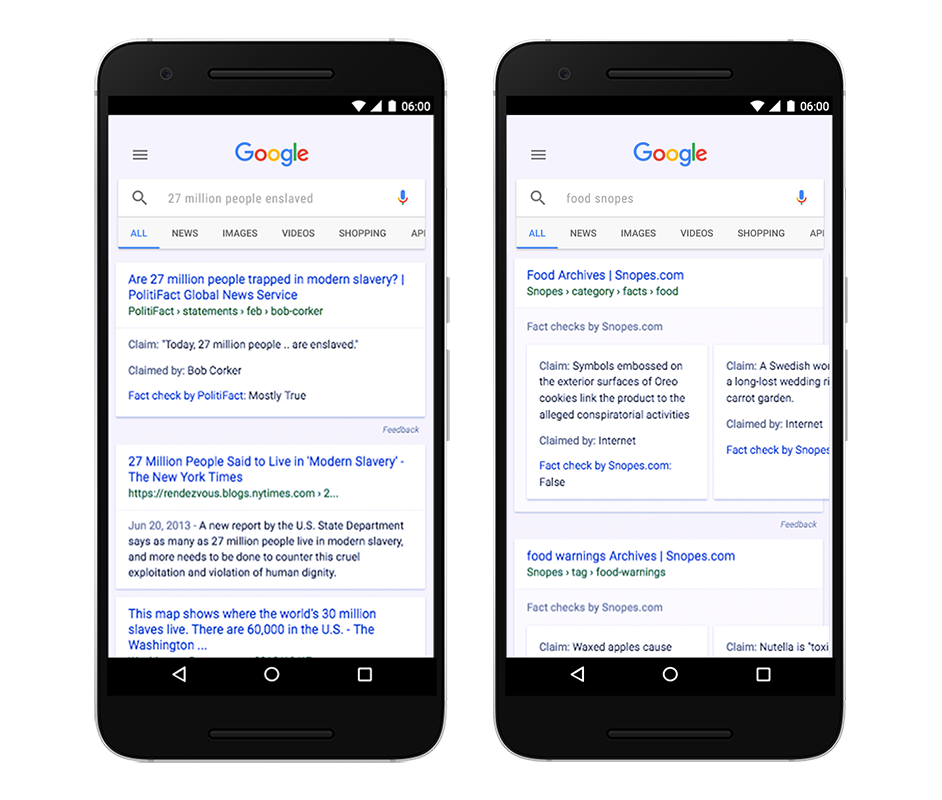 Google to combat spread of fake news