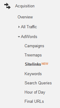 google-analytics-sitelinks