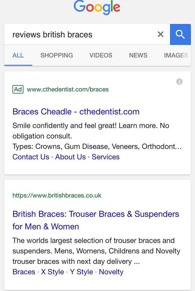 Google tries out a new look for SERP