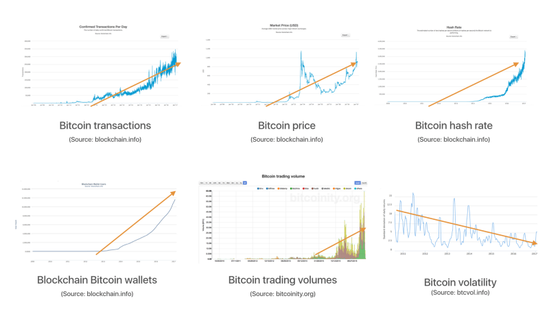 Bitcoin growth performance