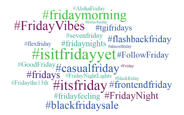 hashtags-fridays