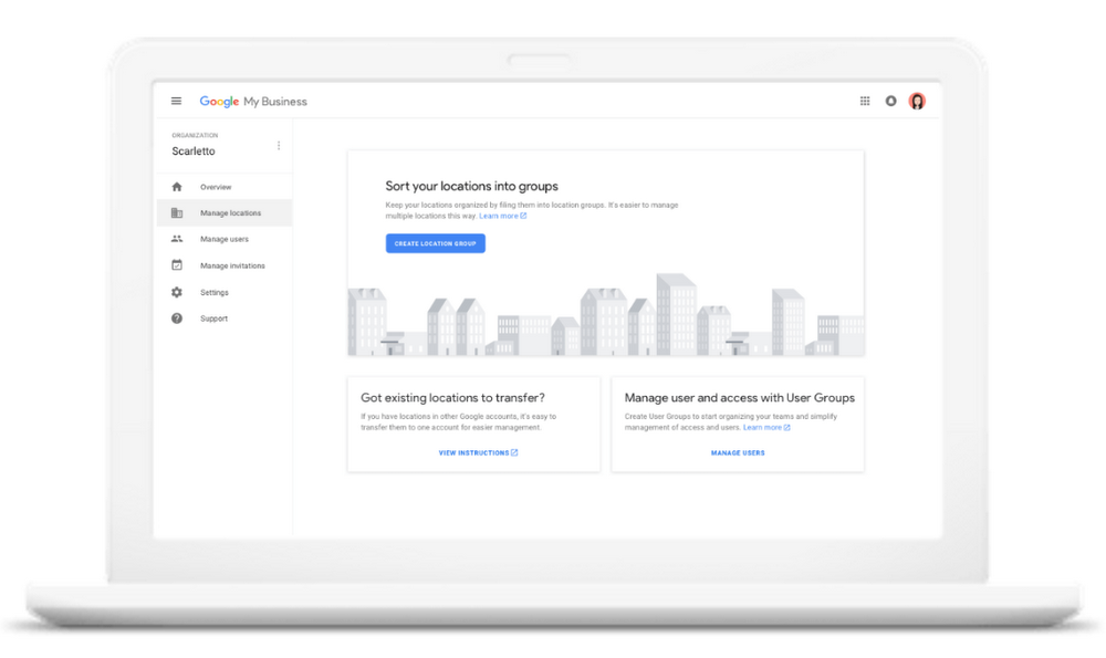 Google My Business Agency Dashboard